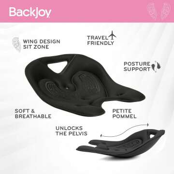 BackJoy Posture Seat - Ergonomic Support for Comfort