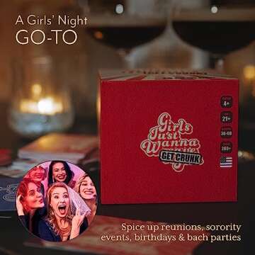 Your Perfect Day - Girls Just Wanna Get Crunk - 21+ Girls Night Card Game - Great for Adult Fun Bachelorette Party Games, Sororities, Birthdays, Beach Parties - Party Games Girls Party Night