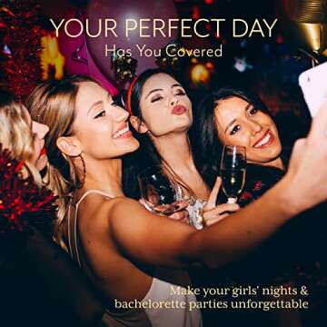 Your Perfect Day - Girls Just Wanna Get Crunk - 21+ Girls Night Card Game - Great for Adult Fun Bachelorette Party Games, Sororities, Birthdays, Beach Parties - Party Games Girls Party Night