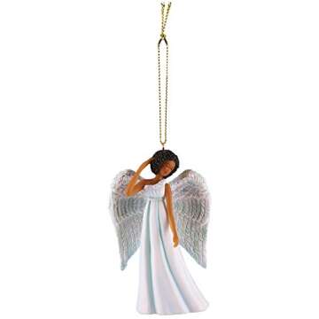 African American Expressions - Blue Angel Collectible Christmas Ornament ORNA03