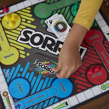 Hasbro Gaming Sorry! Board Game for Family Fun