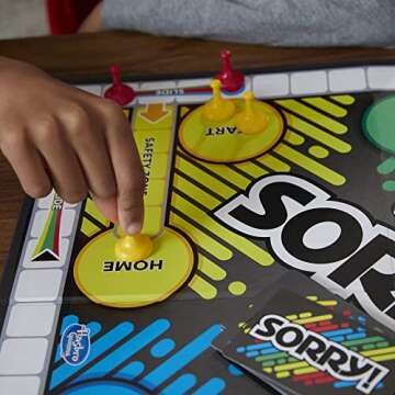 Hasbro Gaming Sorry! Board Game for Family Fun