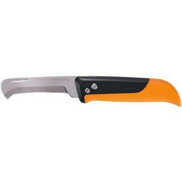 Fiskars Folding Knife for Produce Harvesting - Ergonomic Gardening Tool