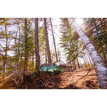 Lawson Hammock Blue Ridge Camping Hammock and Tent (Rainfly and Bug Net Included)