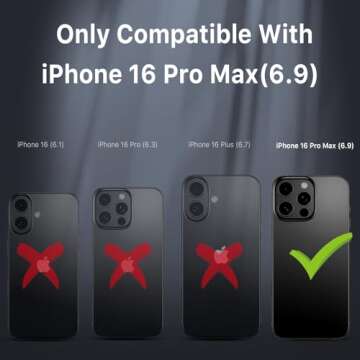 M MYBAT PRO Maverick Series iPhone 16 Pro Max Case - Heavy Duty Protection