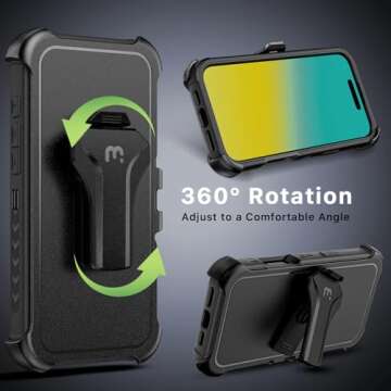 M MYBAT PRO Maverick iPhone Case - Shockproof & Reliable