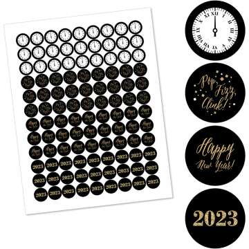2023 New Year Candy Stickers