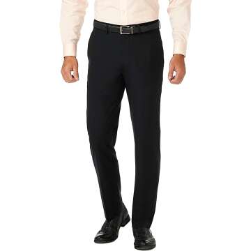 Haggar Stretch Superflex Pants 36Wx32L for Men