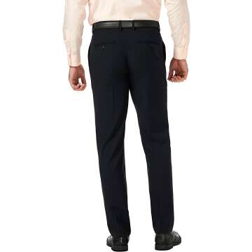 Haggar Stretch Superflex Pants 36Wx32L for Men