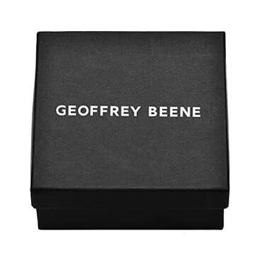 Geoffrey Beene Men's Leather Bracelet - Chic Accessory