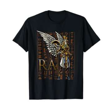 Ra, God of the Sun, Ancient Egyptian Mythology Egypt History T-Shirt