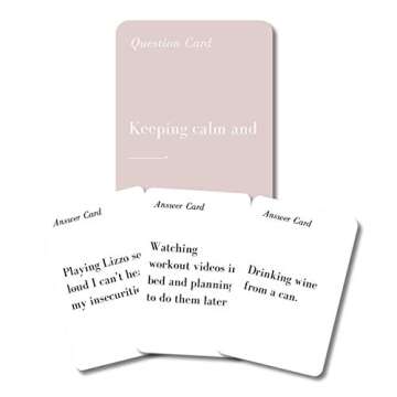 Fitz Games: Basic Betch, A Party Game for Basic Betchs, Perfect for a Girls Night Card Game, Bachelorette Party Games, 350 Bubbly Cards