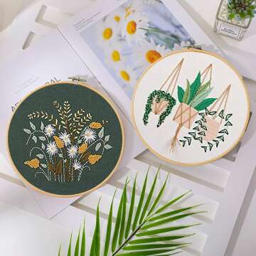 Santune 3 Sets Embroidery Kit