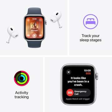 Apple Watch SE 40mm GPS Smartwatch - Fitness Tracker