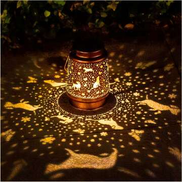 Decorative Dog Solar Lanterns – Perfect Outdoor Gifts