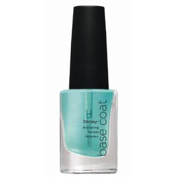 CND Sticky Nail Base Coat, Anchoring Base Coat Allows for Long Lasting, Healthy Color, 0.33 Fl Oz