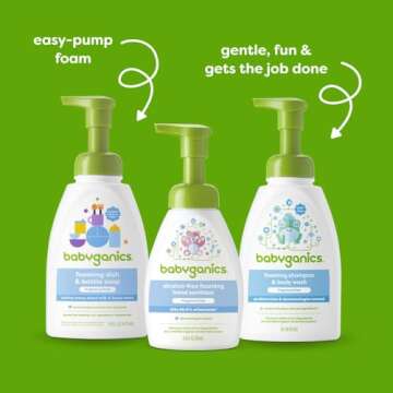 Babyganics Hand Sanitizer - Alcohol Free & 99.9% Effective