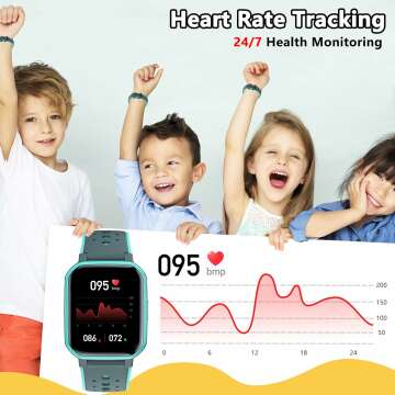 Smart Watch for Kids - 20 Sport Modes & Games