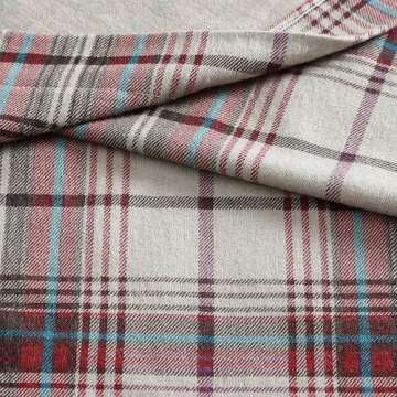 Eddie Bauer - Full Sheet Set, Warm Breathable Cotton Flannel Bedding with Deep Pockets, Brushed for Extra Softness, Cozy Home Decor, Oeko-Tex Certified (Montlake Plaid, Full)