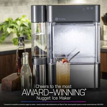 GE Profile Opal 2.0 XL Nugget Ice Maker - 38 lbs/Day, WiFi & Smart Tech