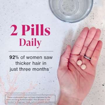 Viviscal Hair Growth Supplements for Women to Grow Thicker