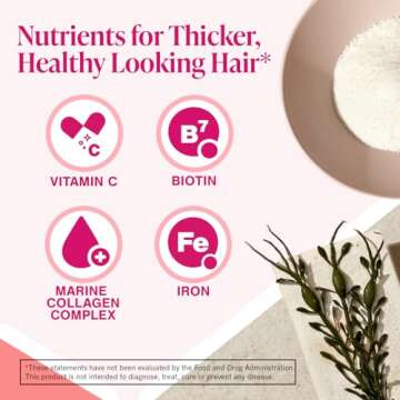 Viviscal Hair Growth Supplements for Women to Grow Thicker