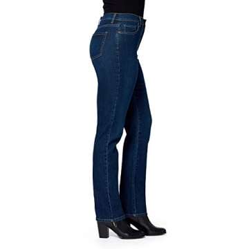 Gloria Vanderbilt Women's Amanda Classic High Rise Tapered Jean Standard, Madison, 12