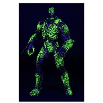 McFarlane Toys - DC Multiverse Swamp Thing Glow in The Dark Edition Gold Label MegaFigure, Gold Label, Amazon Exclusive