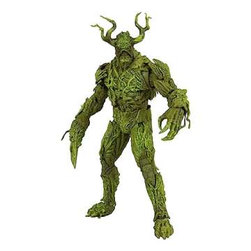 McFarlane Toys - DC Multiverse Swamp Thing Glow in The Dark Edition Gold Label MegaFigure, Gold Label, Amazon Exclusive