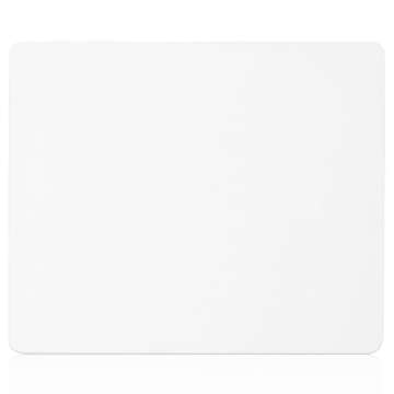 Quality Selection White Mouse Pad Non-Slip Rubber Base Computer Mousepad, Tracking Accuracy and Smooth Surface Mouse Control, Standard White Mouse Pads for Desk Office, Home & Gaming 7.75 x 9.25 in