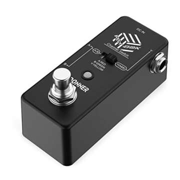 Donner ABY Box Line Selector AB Switch Mini Guitar Effect Pedal True Bypass