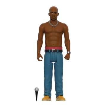 Super7 DMX (It's Dark and Hell is Hot) - 3.75" DMX Action Figure with Accessory Hip Hop Collectibles and Retro Toys