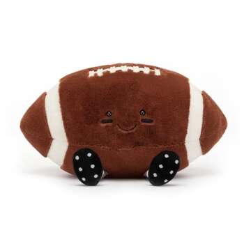 Jellycat Amuseables Football Stuffed Toy, 11 inches | Football Plush | for Sports Fans