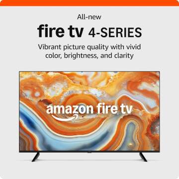 All-New Amazon Fire TV 50" 4-Series 4K UHD Smart TV - 2024 Release