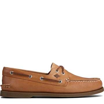 Sperry Men's Authentic Original 2-Eye Boat Shoe - Sahara, Size 12 M US