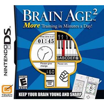 Brain Age 2: More Training in Minutes a Day! - Nintendo DS (Renewed)