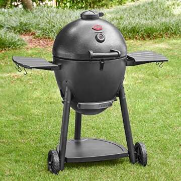 Char-Griller® AKORN® Kamado Grill with Cast Iron Grates