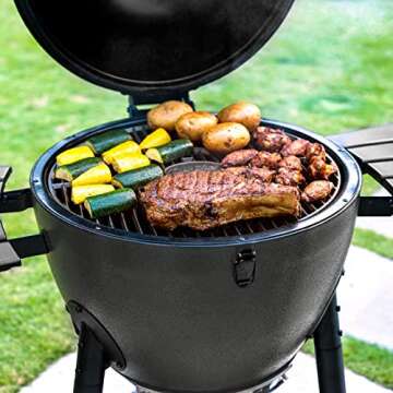 Char-Griller® AKORN® Kamado Grill with Cast Iron Grates