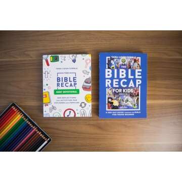 The Bible Recap Kids' Devotional: 365 Reflections and Activities for Children and Families (A Daily Foundational Scripture Reading Plan for Ages 6 & Up―Includes Word Puzzles, Coloring Pages & More)