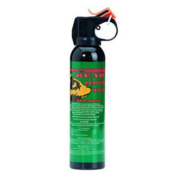 Mace Brand Personal Security Products Guard Alaska Maximum Strength Bear Spray – 20’ Powerful Pepper Spray – Self-Defense for Hiking, Camping, and Other Outdoor Activities, Made in USA