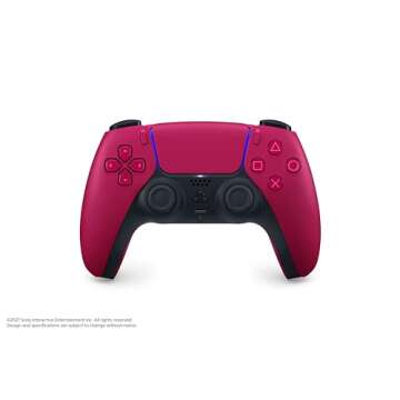 PlayStation DualSense Wireless Controller - Cosmic Red | Enhanced Gaming Experience