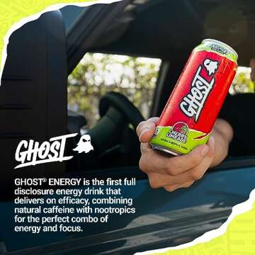 GHOST Cherry Limeade Energy Drink - 12-Pack