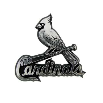 FANMATS MLB - St. Louis Cardinals Molded Chrome Emblem