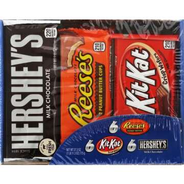 HERSHEY'S, KIT KAT & REESE'S Assorted Milk Chocolate Easter Variety Box