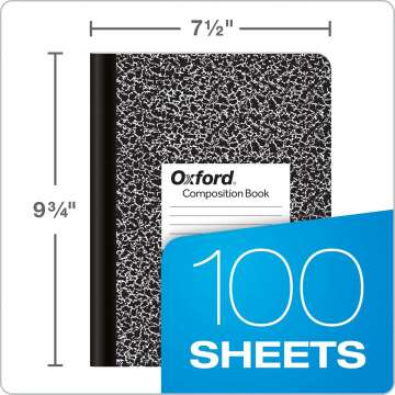 Oxford Composition Notebooks - Essential School Supplies