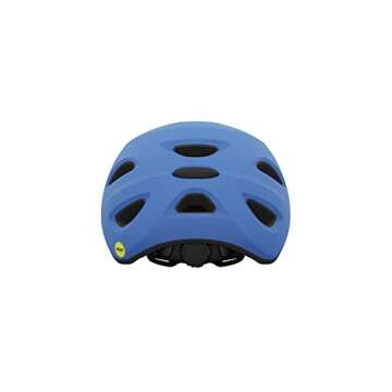 Giro Scamp MIPS Cycling Helmet - Kid's Matte Blue/Lime X-Small