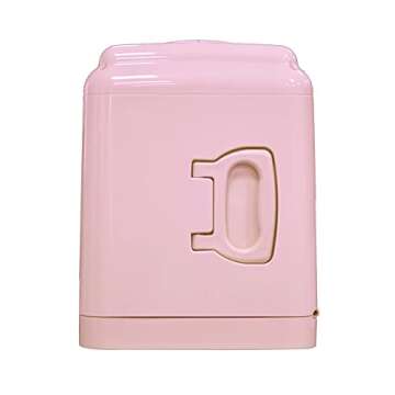 FRIGIDAIRE EFMIS170-PINK Mini Portable Compact Personal Fridge, 10L Capacity, 15 Cans, Makeup, Skincare, Freon-Free & Eco Friendly, Includes Home Plug & 12V Car Charger, PINK (Renewed)