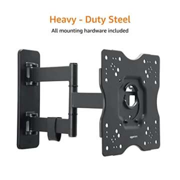 Full Motion TV Wall Mount for 26" to 55" TVs