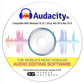 Audacity® 2023 Pro Audio Recording Software - Win, Mac, Linux