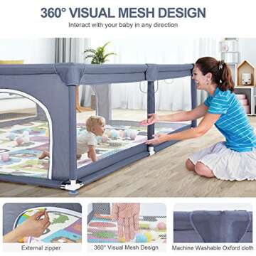 Breathable Safety Playpen